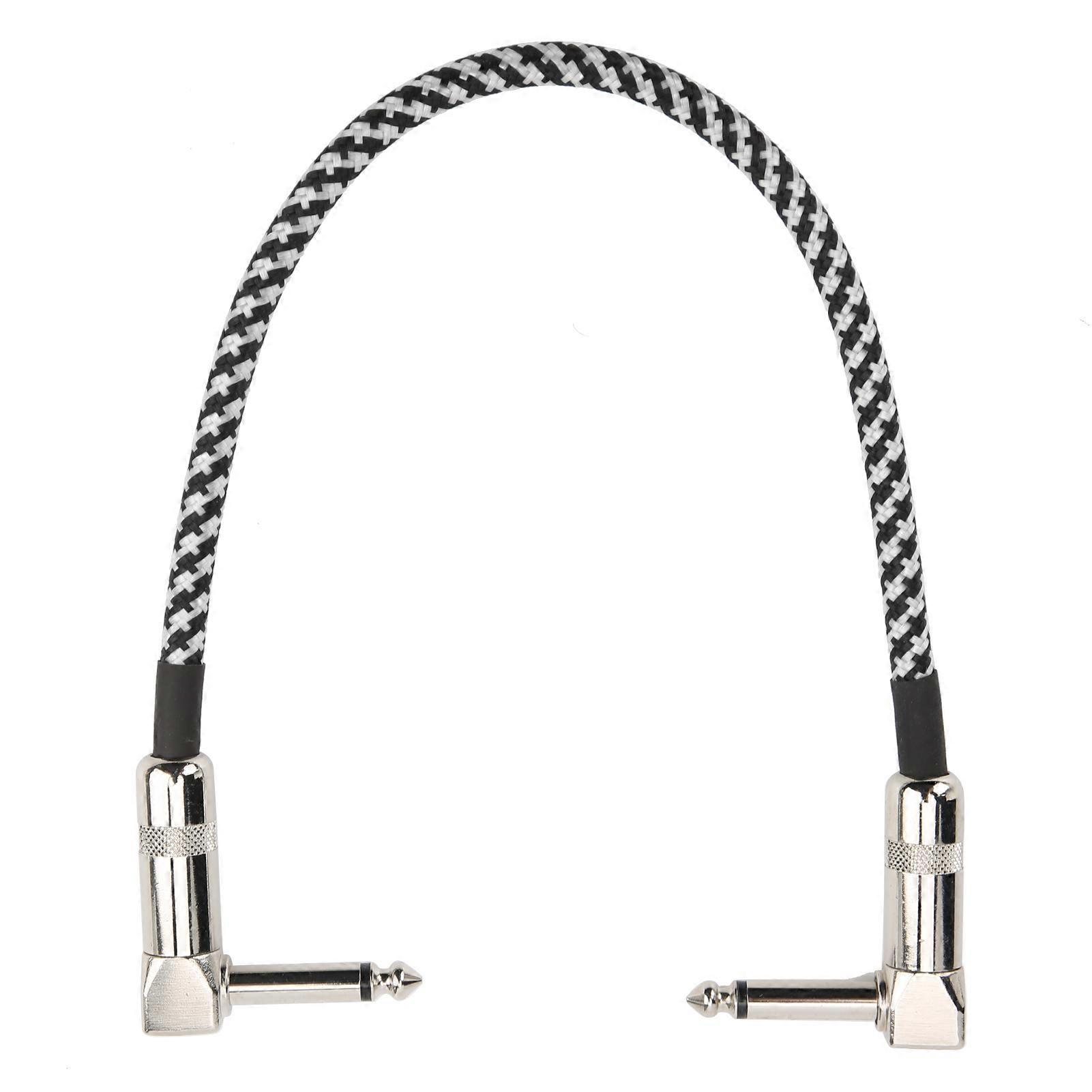 11.8in Instrument Cable   Copper Shielded Noise Reduction for Live Performance