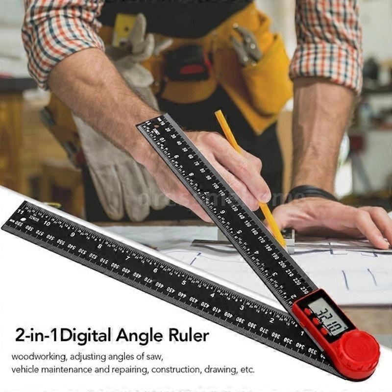 1PC 200MM Digital Display Inclinometer Angle Digital Electronic Goniometer Protractor Angle Detector