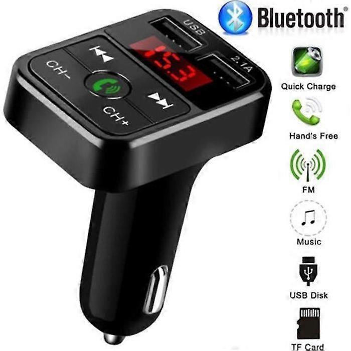 Bluetooth FM Transmitter USB TF Card