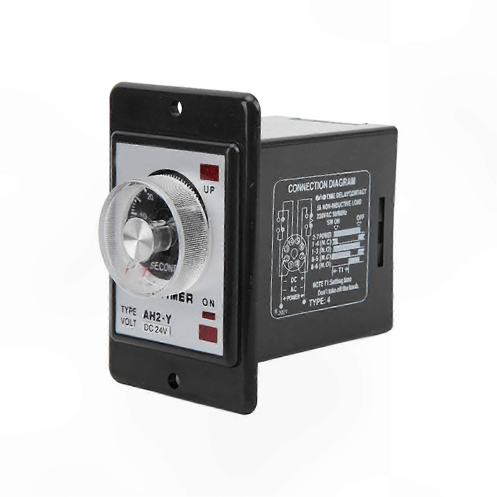 Small Pointer Time Controller with Knob Control, 8ft Timer Relay compatible with Various Applications