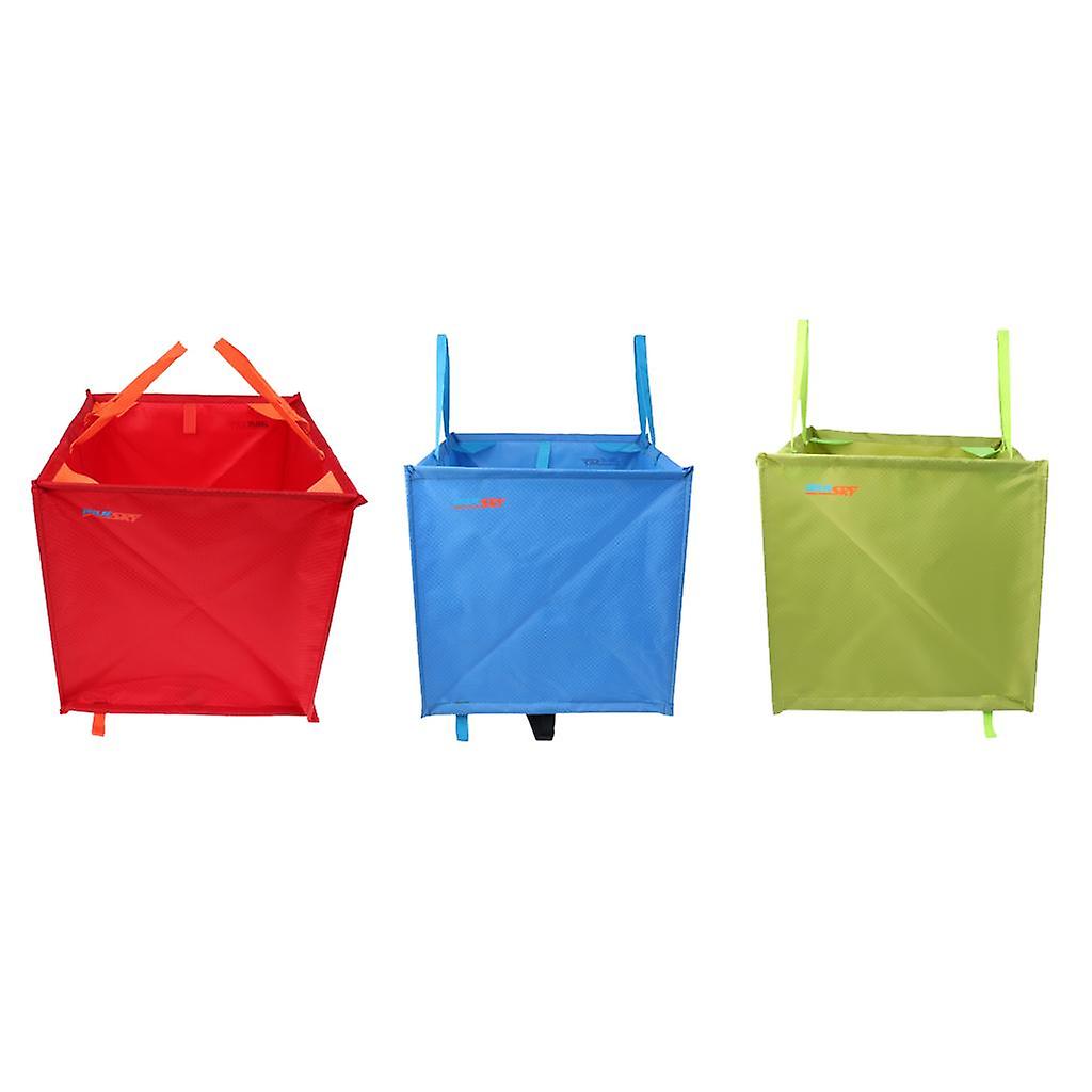 3 Pieces Folding Climbing Arborist Throw Line Bag Storage Cube