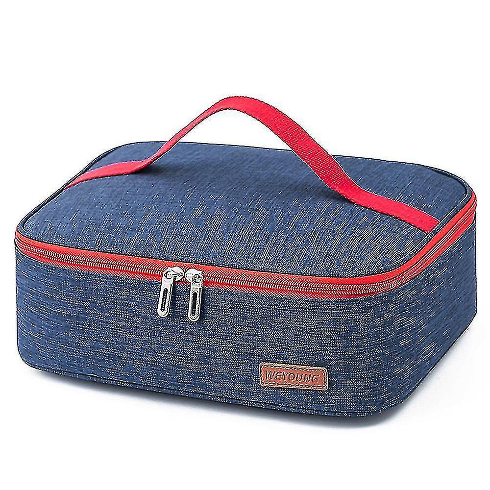 Rectangular Portable Insulation Bag For Students With Lunch Bag Lunch Box Bagnavy