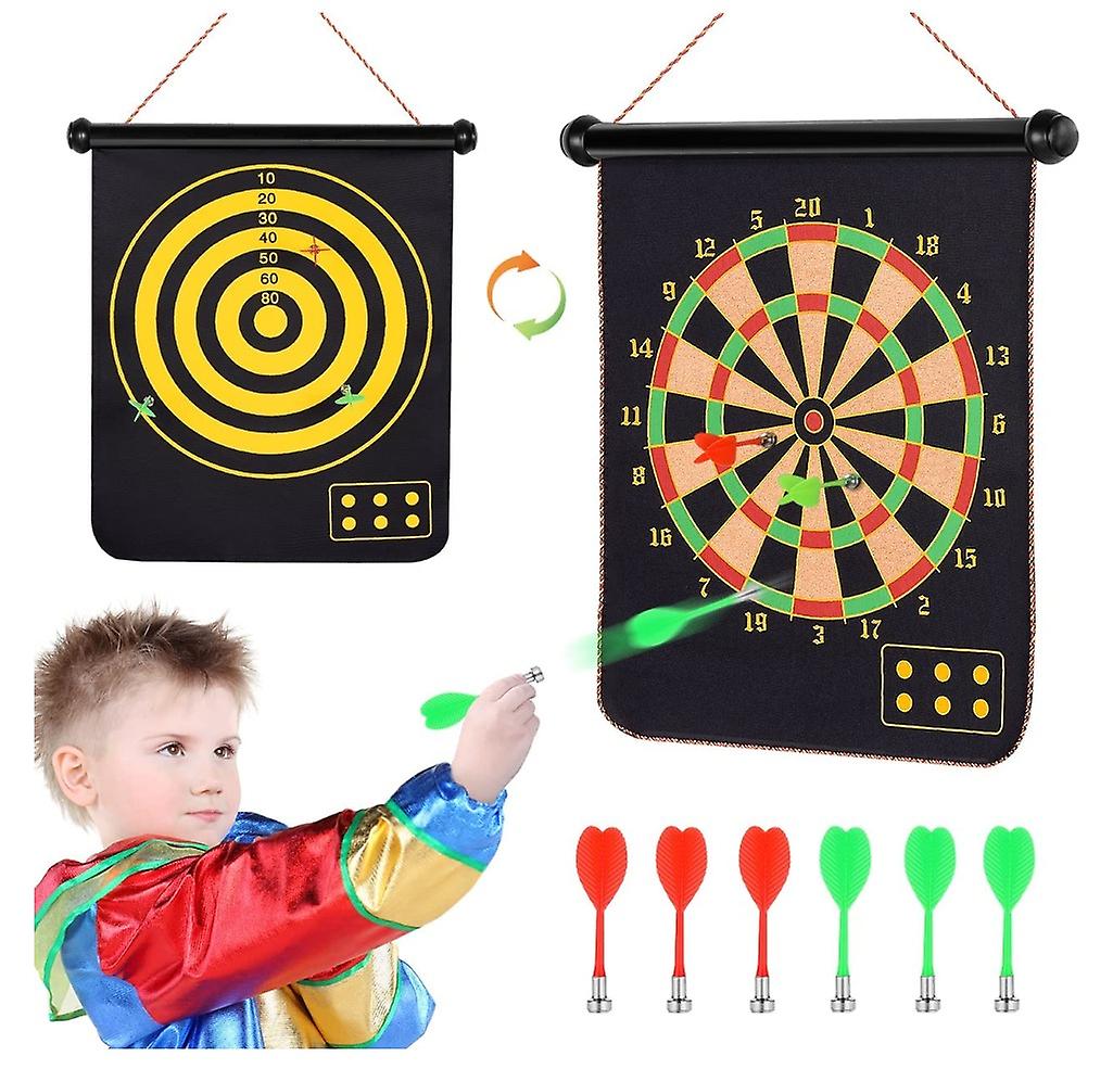 Pxcl 4-15 år gamla pojkar, barn Dart Board Set Pojkar Flickor Leksaker Utomhusspel Barn Trädgårdsleksaker Tonårspojkar Gåvor