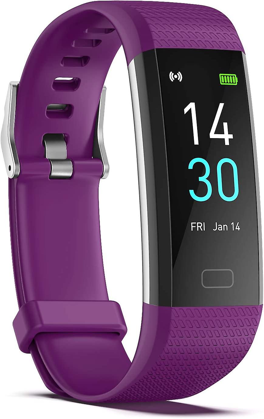 Fitness tracker, con contapassi/calorie/cronometro, activity tracker, con cardiofrequenzimetro, IP6