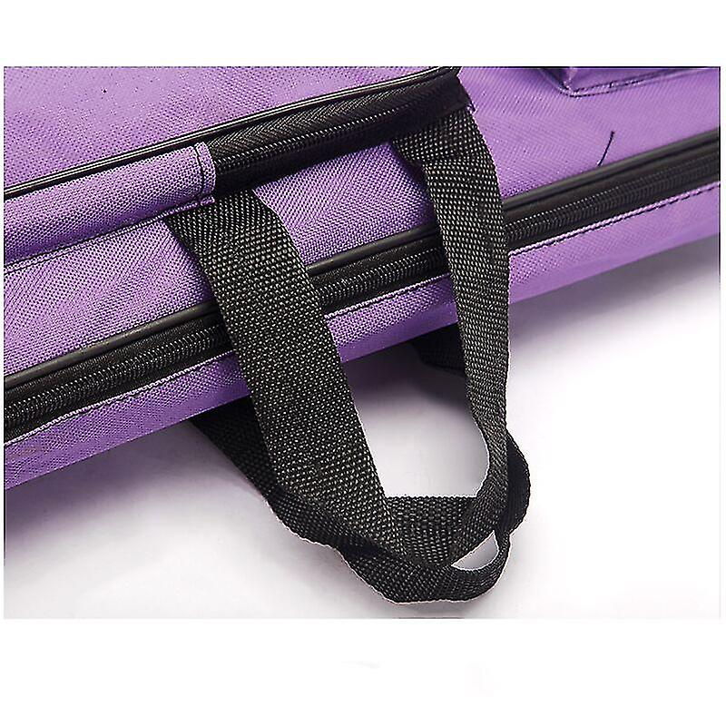 LONTG Sac à Dessin A3 Toile Imperméable - Portfolio Bandoulière Grande Capacité Beaux-Arts