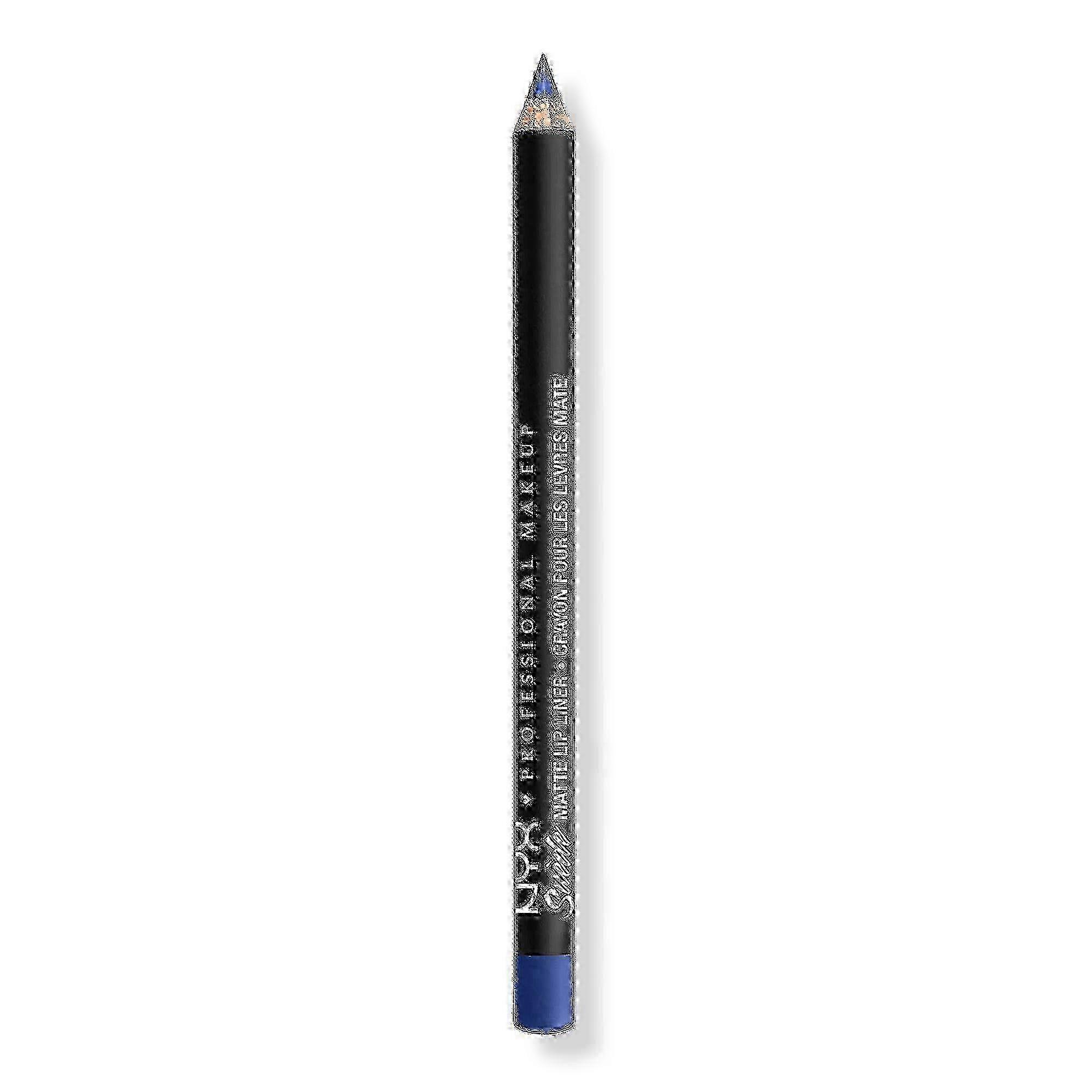 Nyx Professional Makeup Suede Matte Velvet Vegan Lip Liner, Jet Set, 0.03 Oz