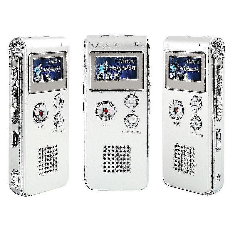 Rechargeable 8gb Digital Recorder