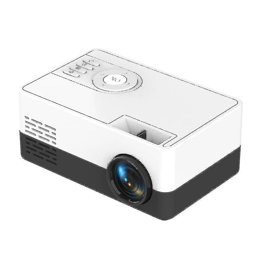 ميني بروجيكتور HDMI USB (أبيض)