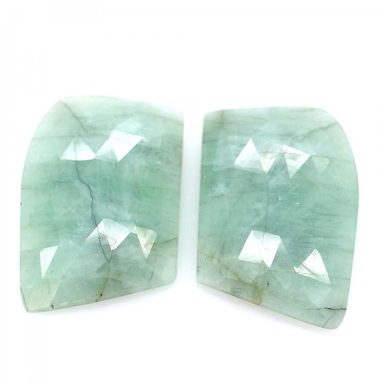 29.02 Ct Set Emerald Fancy Rose Cut awo62