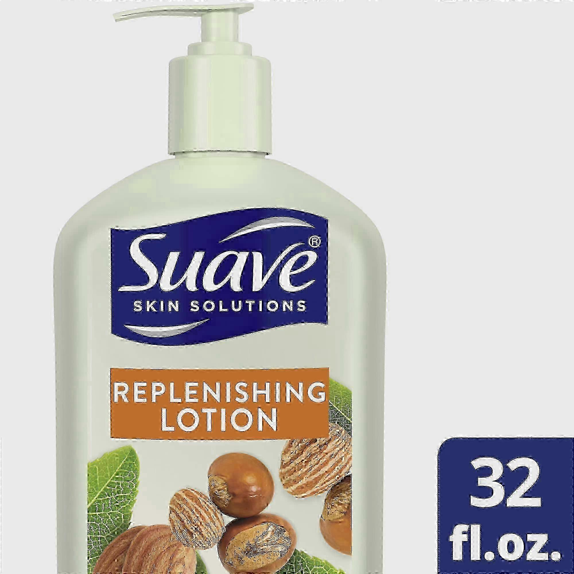 Suave Body 化妆水,杏仁和乳木果油,32 盎司