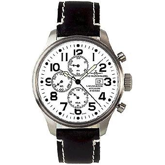 Zeno-Watch - Zegarek - Mężczyźni - 8 Oversized Pilot Basilea Chrono- 8557TVD-i2
