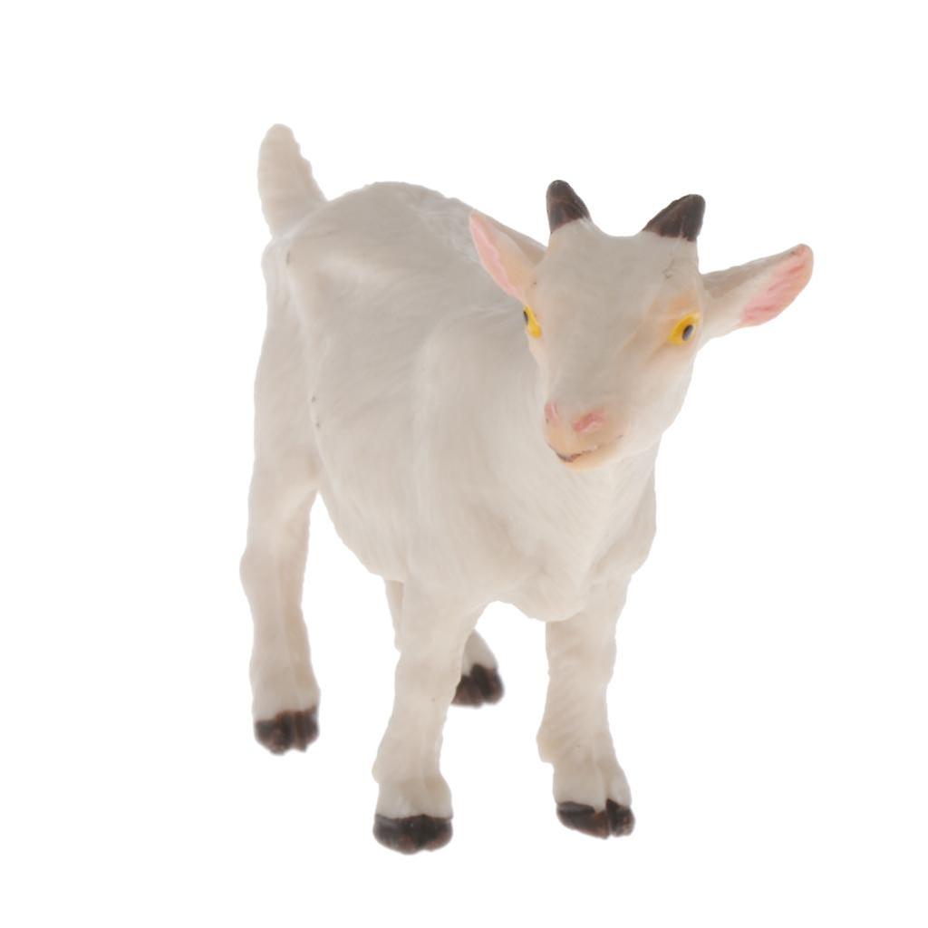 Realistic Animals Action Figure Model Educational Learn Cognitive Toy goat