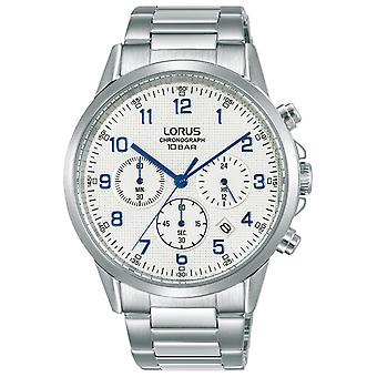 Lorus sport man analoginen miesten kellokvartsi ruostumattomasta teräksestä valmistetulla rannekorulla RT319KX9