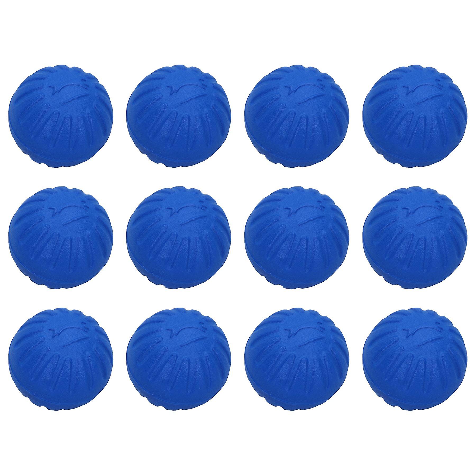 12PK Medium Durafoam Dog Puppy Ball Play Floating Toy-Assorted Colour
