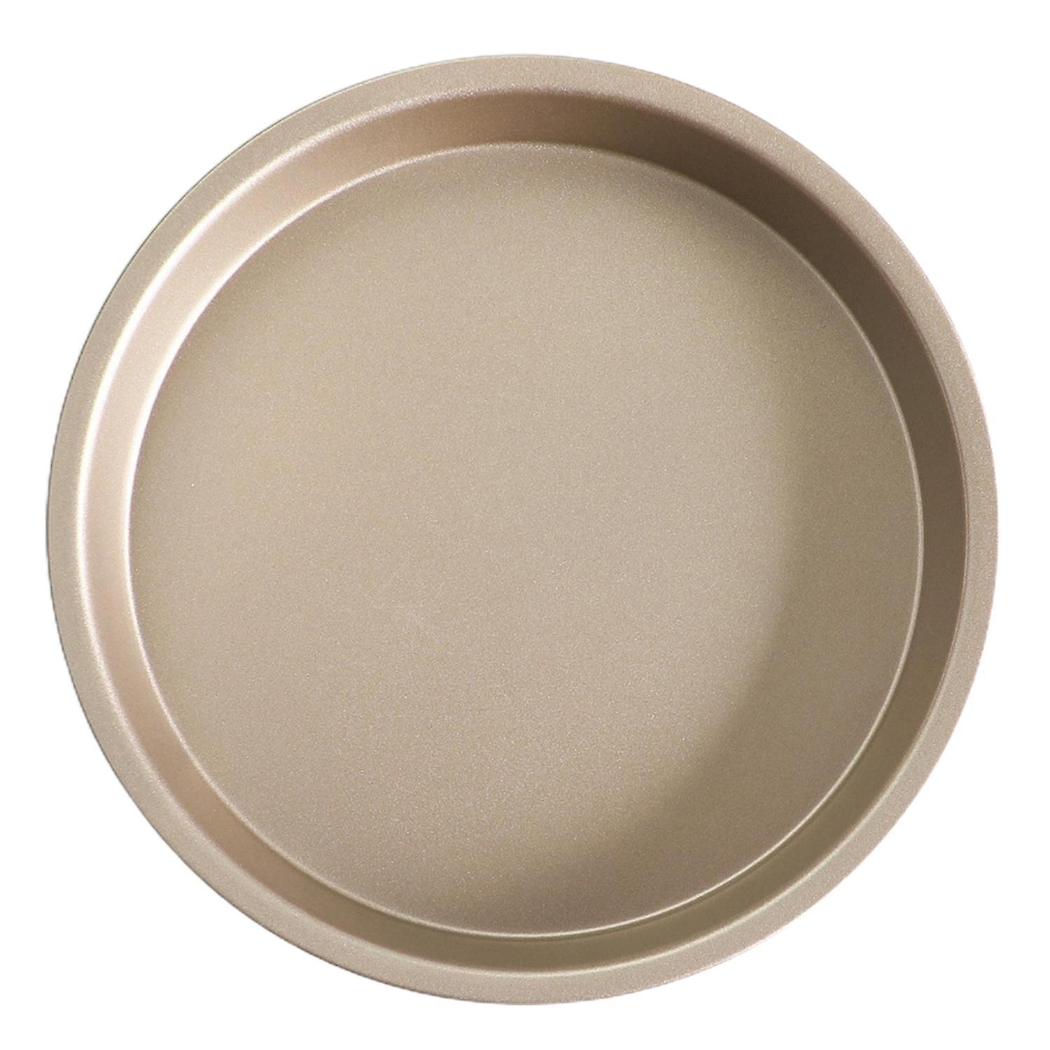 ZHOUBA Durable Pizza Pan Easy Demould Carbon Steel Anti-stick Anti-deform Baking Mold for Home