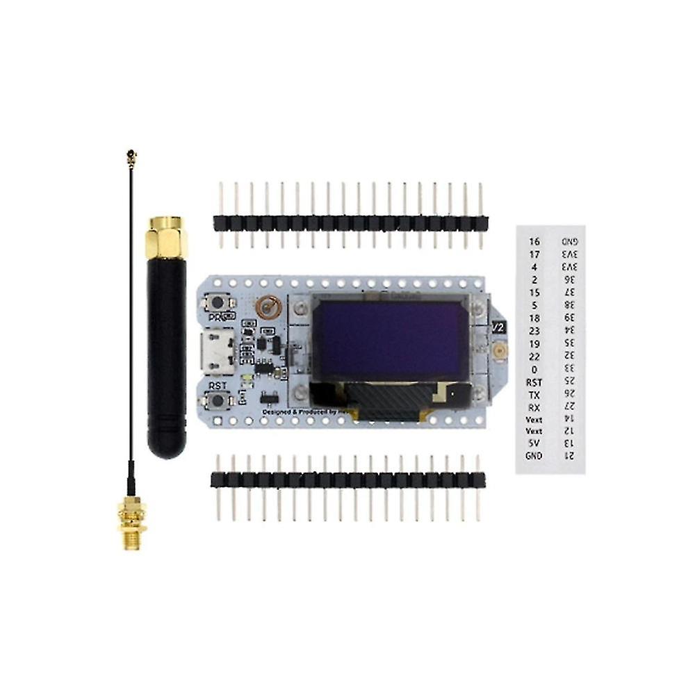 Sx1276 Sx1278 Esp32 Lora 868mhz/915mhz 0.96 Inch Blue Oled Display Bluetooth Wifi Kit 32 Developmen