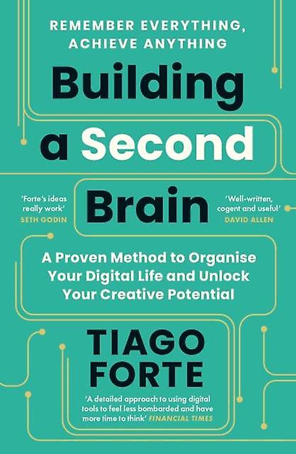 Building A Second Brain by Tiago Forte Paperback Book