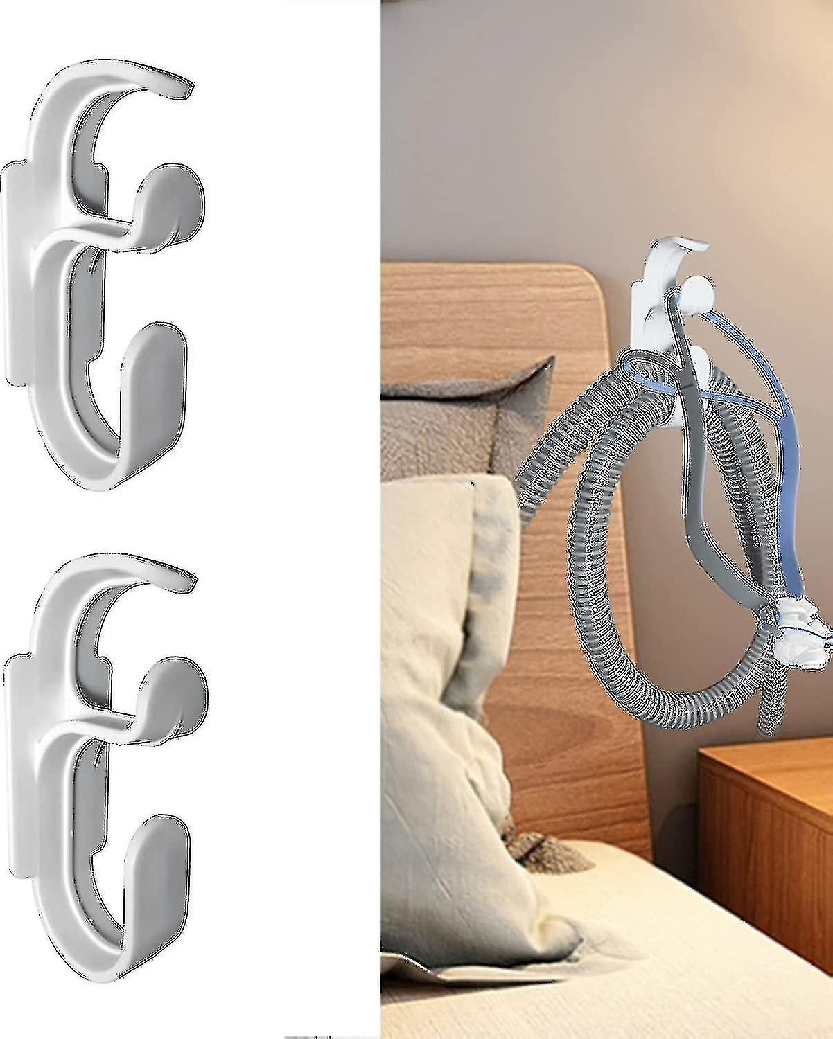 2 κρεμάστρα εύκαμπτων σωλήνων Cpap pcs με την αντιολισθητική λειτουργία, κάτοχος σωλήνων Cpap γάντζων μάσκας Cpap