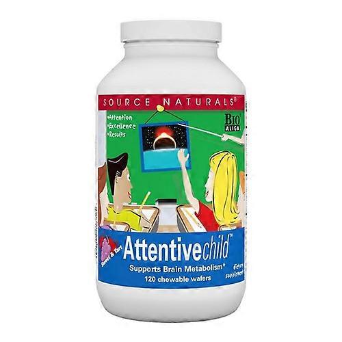 Source Naturals Attentive Child, 120 Wafers (Pack of 1)