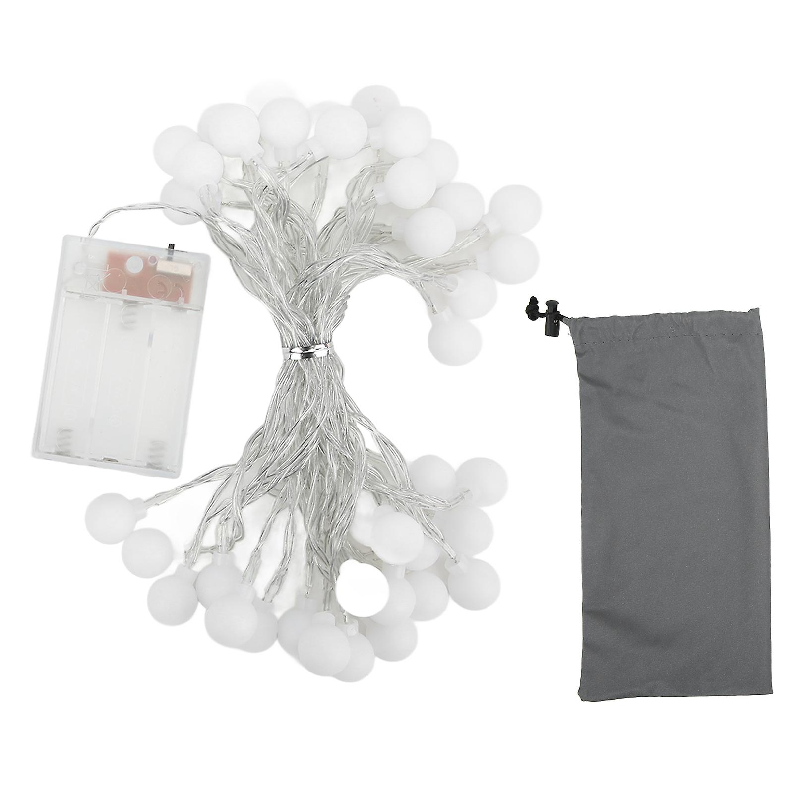 20ft Waterproof LED String Lights for Outdoor Camping & Romantic Settings - 2 Modes