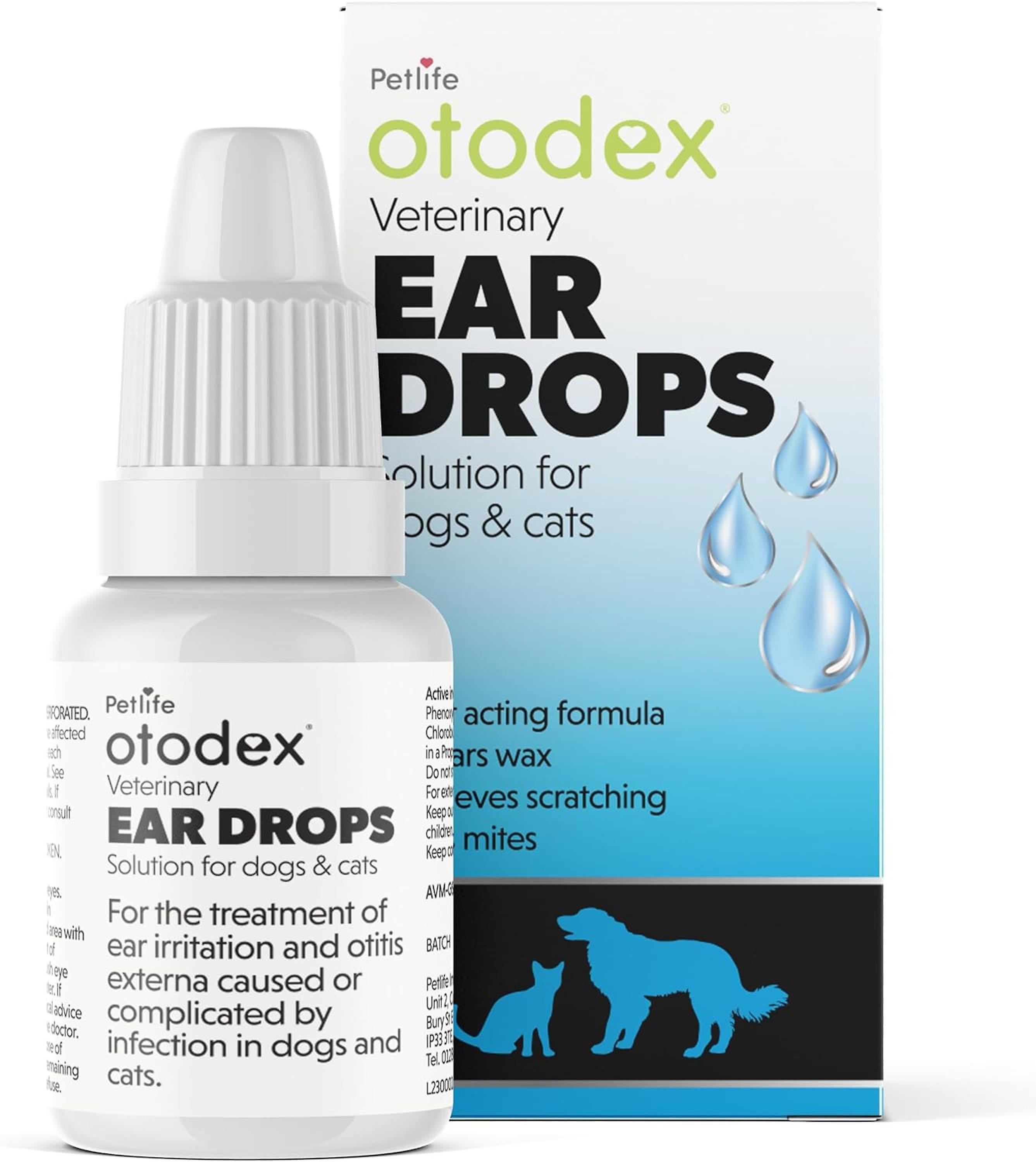 Otodex Ear Drops for Dogs 14ml
