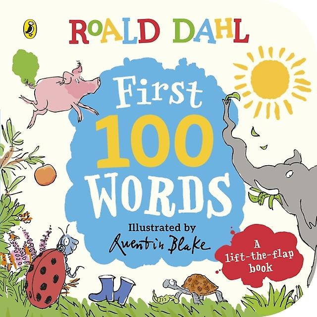 Roald Dahl First 100 Words by Roald Dahl Paperback Book