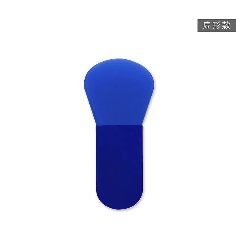 Κοντή λαβή σιλικόνης προσώπου μάσκα κουτάλι προσώπου μάσκα λάσπης μίνι μάσκα προσώπου βούρτσα φορητό Applicator Foundation καλλυντικά ομορφιάς ~ 19695