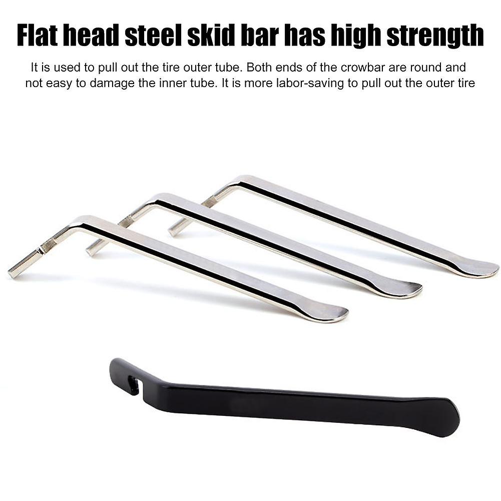 3/6/9pcs Bicycle Tire Levers – Steel Bike Repair Tools For Tyre Changing & Maintenance Kits