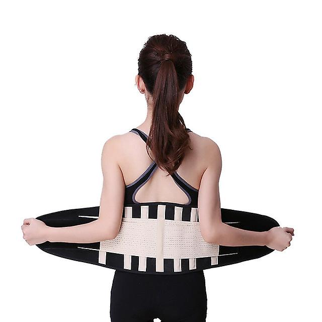 mickcara Thérapie médicale Soutien lombaire Ceinture Élargissement Taille Support Orthopédique Colon