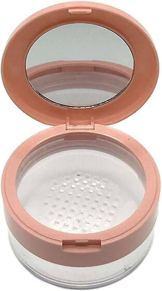 1 SZTUK 20 g / 0,7 uncji Pusty przenośny luźny pojemnik na proszek Pojemnik na róż do policzków Talk Powder Box Makijaż