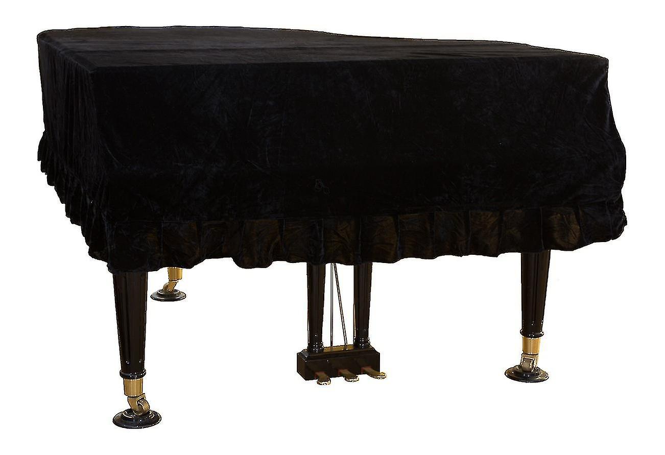 Sammetsflygelöverdrag Pianoöverdrag - antistatiskt Non-stick Ask
