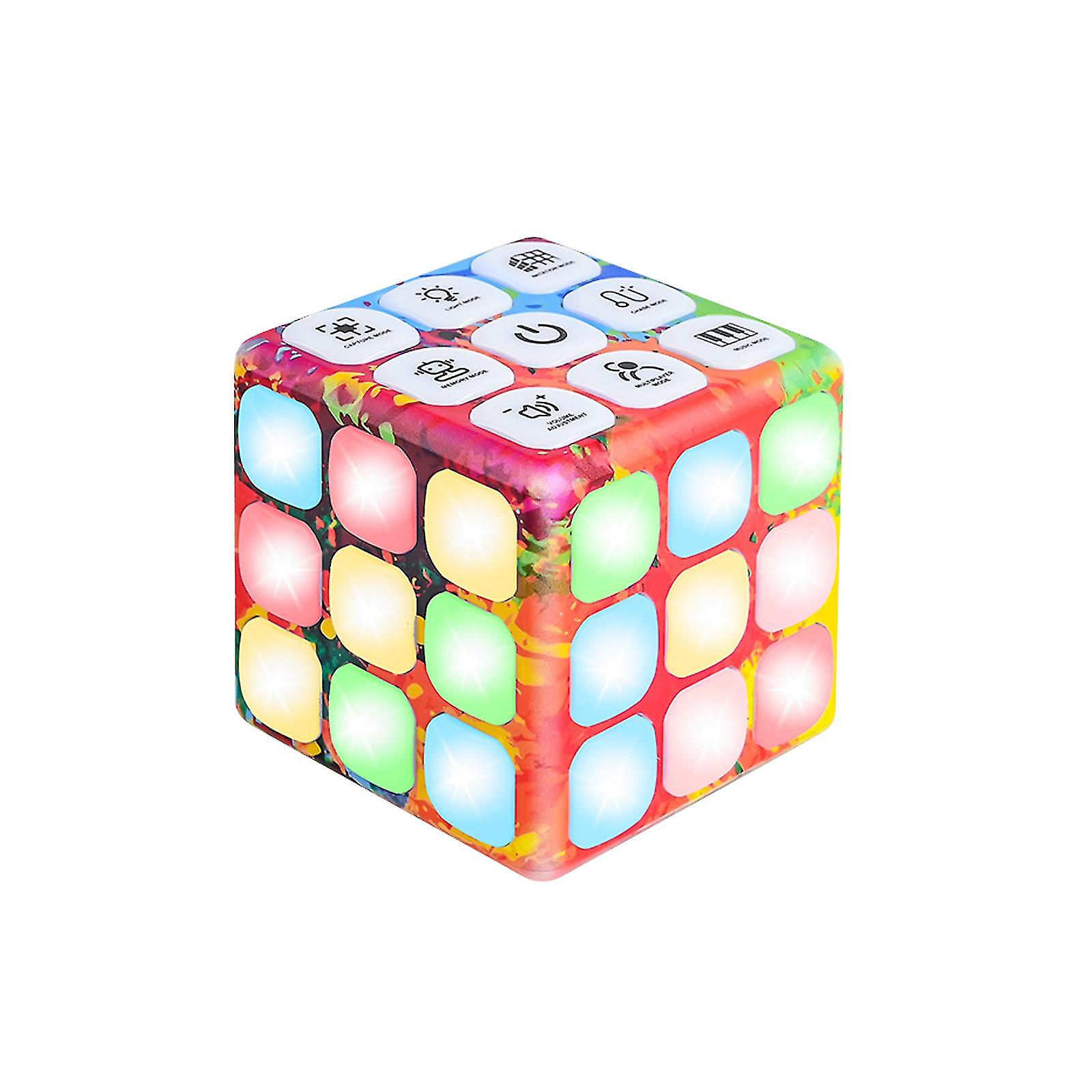 Best Price - Led Flashing Cubes Memory Game Electronic Handheld Game, 5 Brain Memory Games For Kids