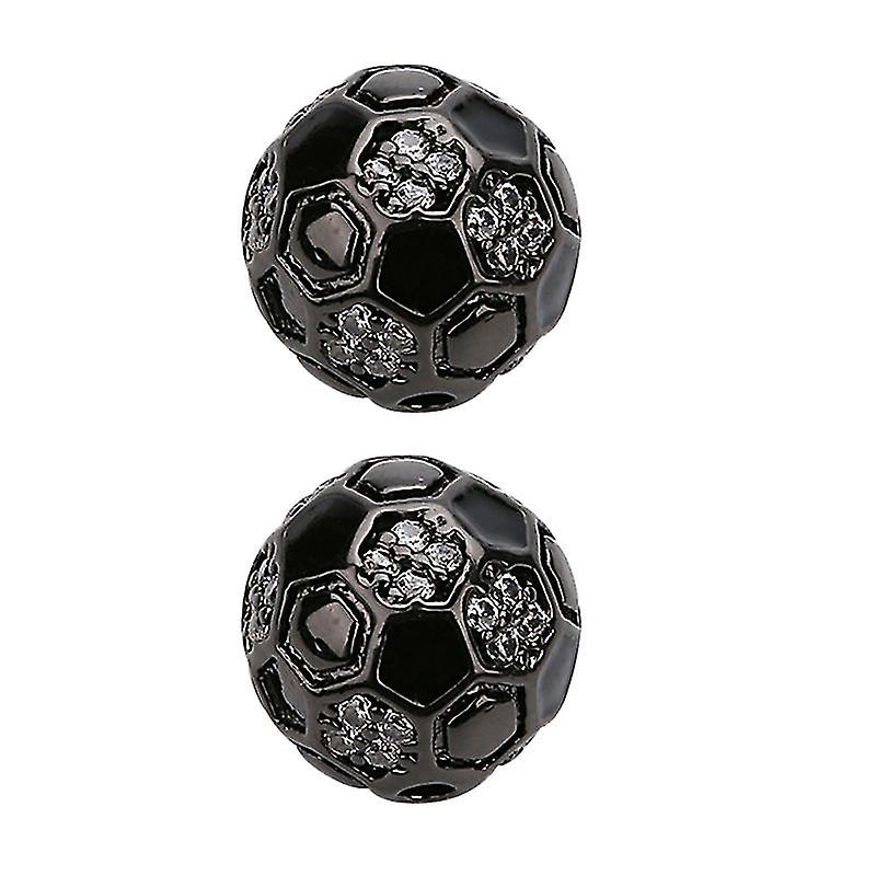 2pcs Metal Spacer Beads