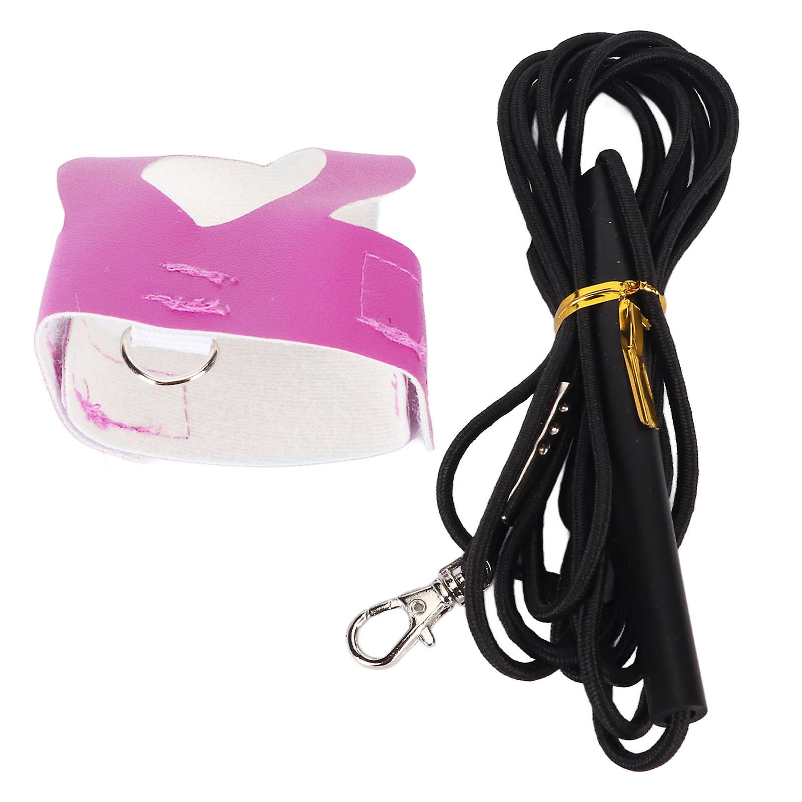 Bird Harness Leash Breathable Adjustable Bird Flight Suit with Leash for Parrot Parakeet Outdoor Flying Training 6.6ft M
