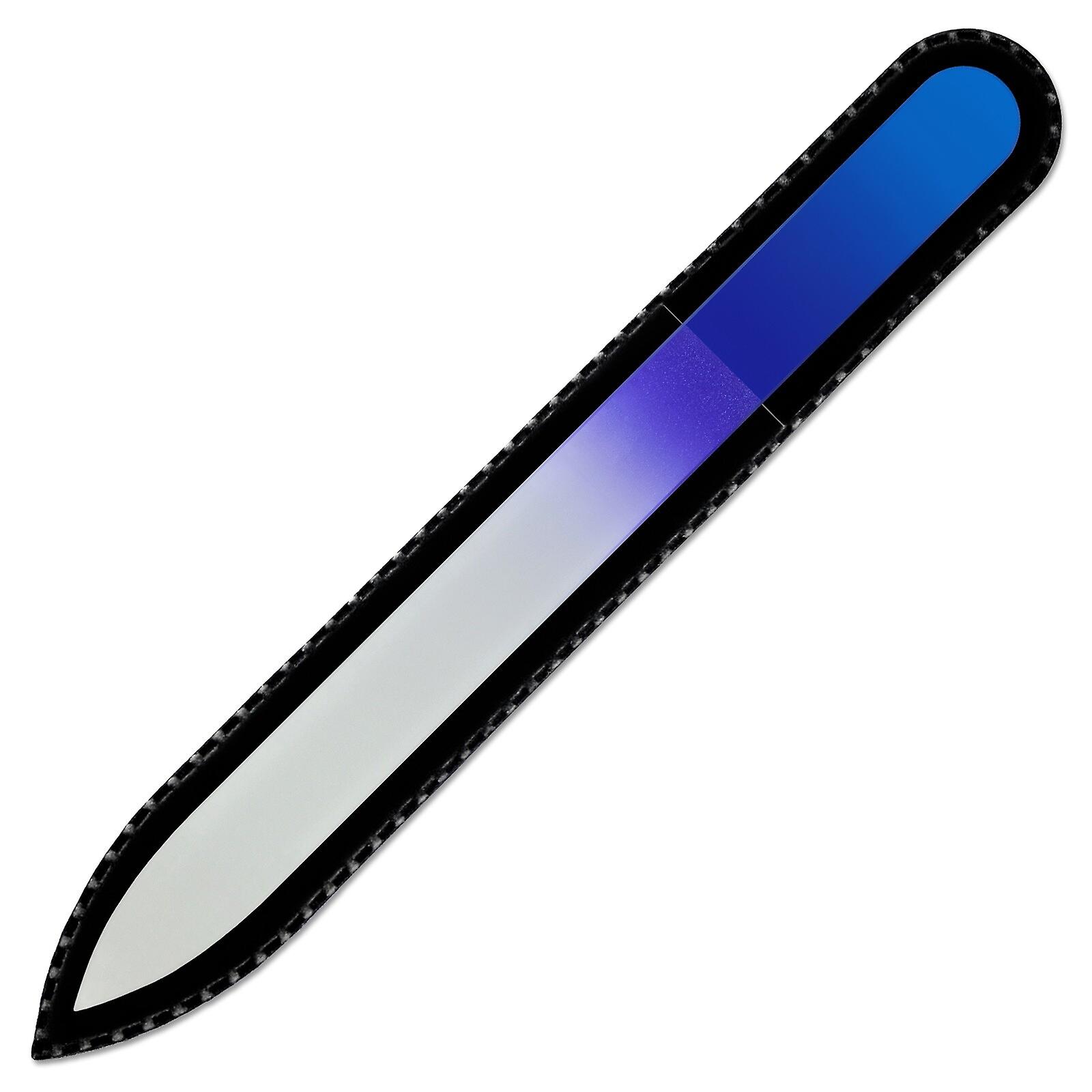 Crystal nail file R-M4 - Aqua Cobalt