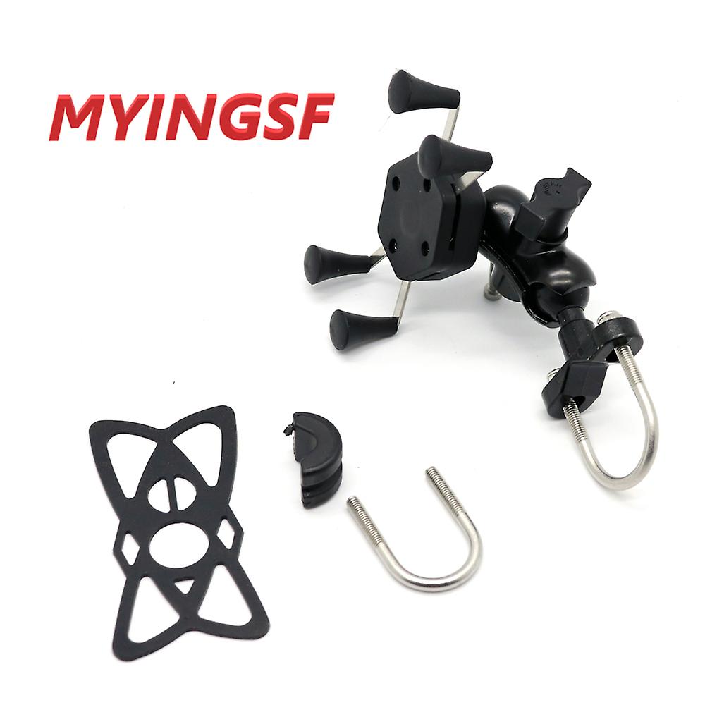 ヤマハXvs 650/950 V-star Xv950 / r Xv1700 Xv1900 Xv1900 XvオートバイGPSナビゲーションブラケットXグリップ用電話ホルダーUSB充電器