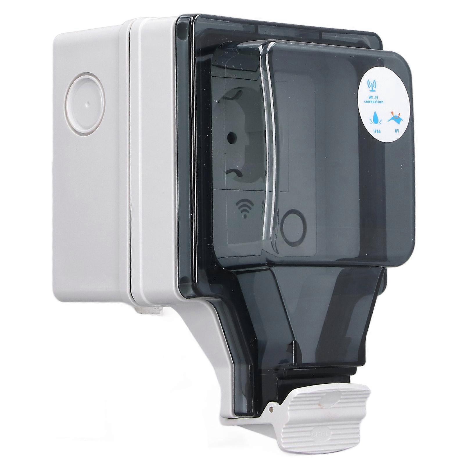 עמיד למים חיצוני WiFi שקע חשמל חכם IP66 16A 4000W