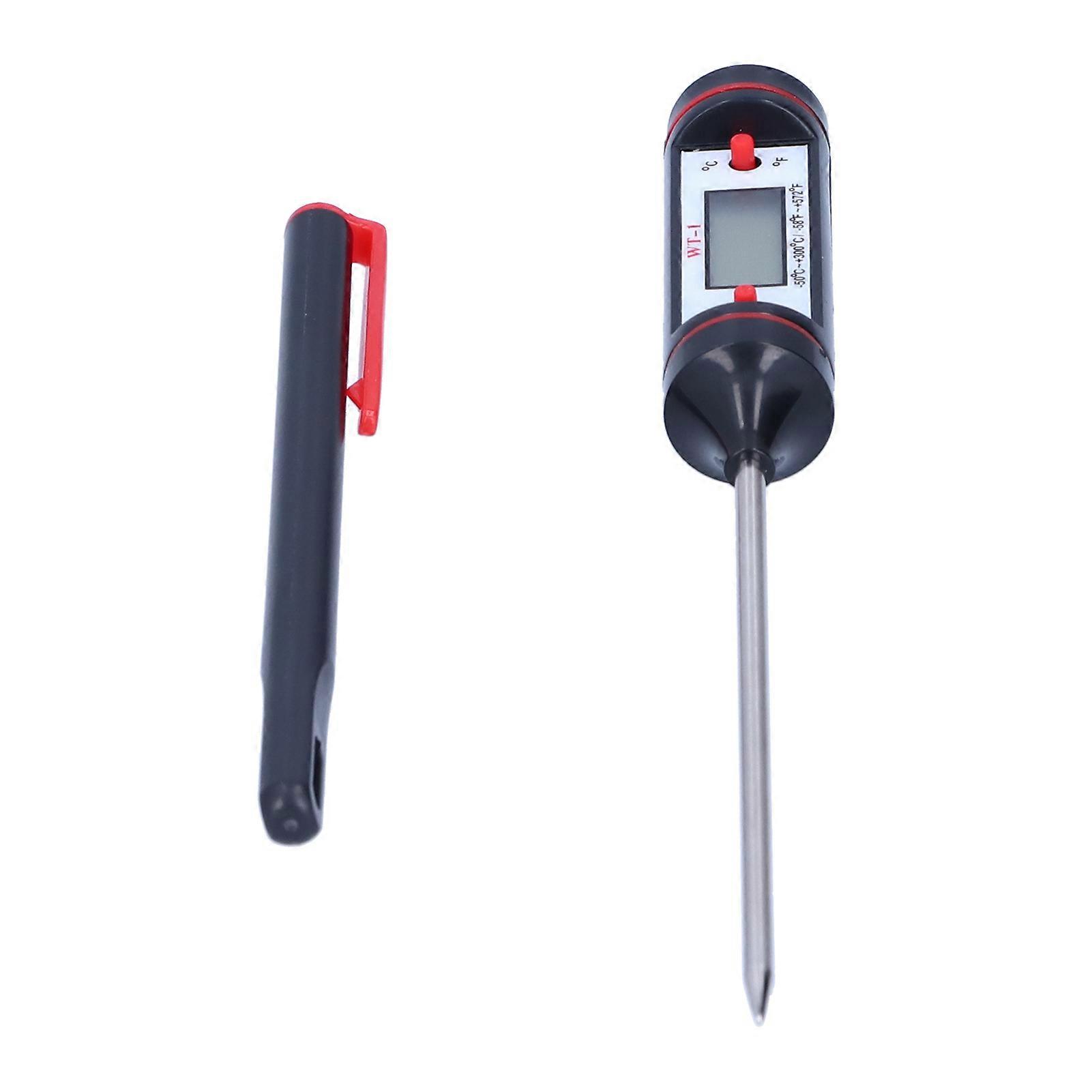 Meat Thermometer Digital Food Probe BBQ Cooking Tools 50~+300 Plugin Temperature Meter WT-1