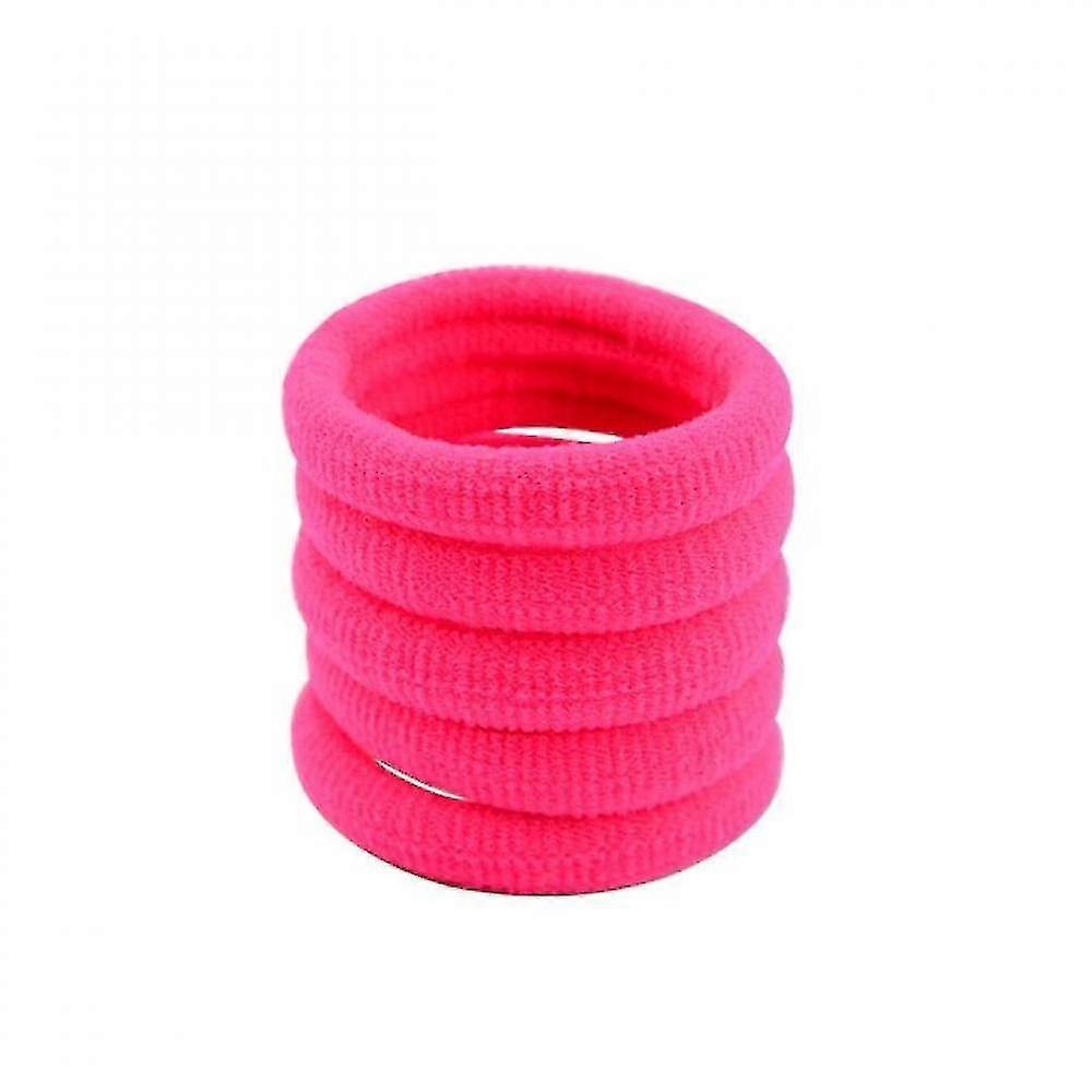 10pcs Solid Colors Bande de cheveux