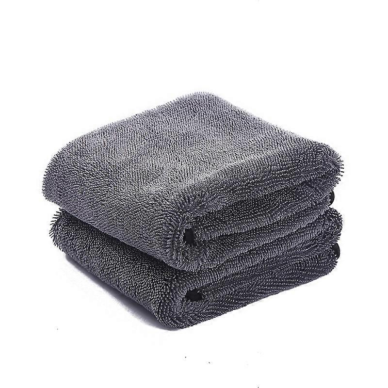 Car cleaning microfibre cloth (grey 50x60cm), extra large and thick