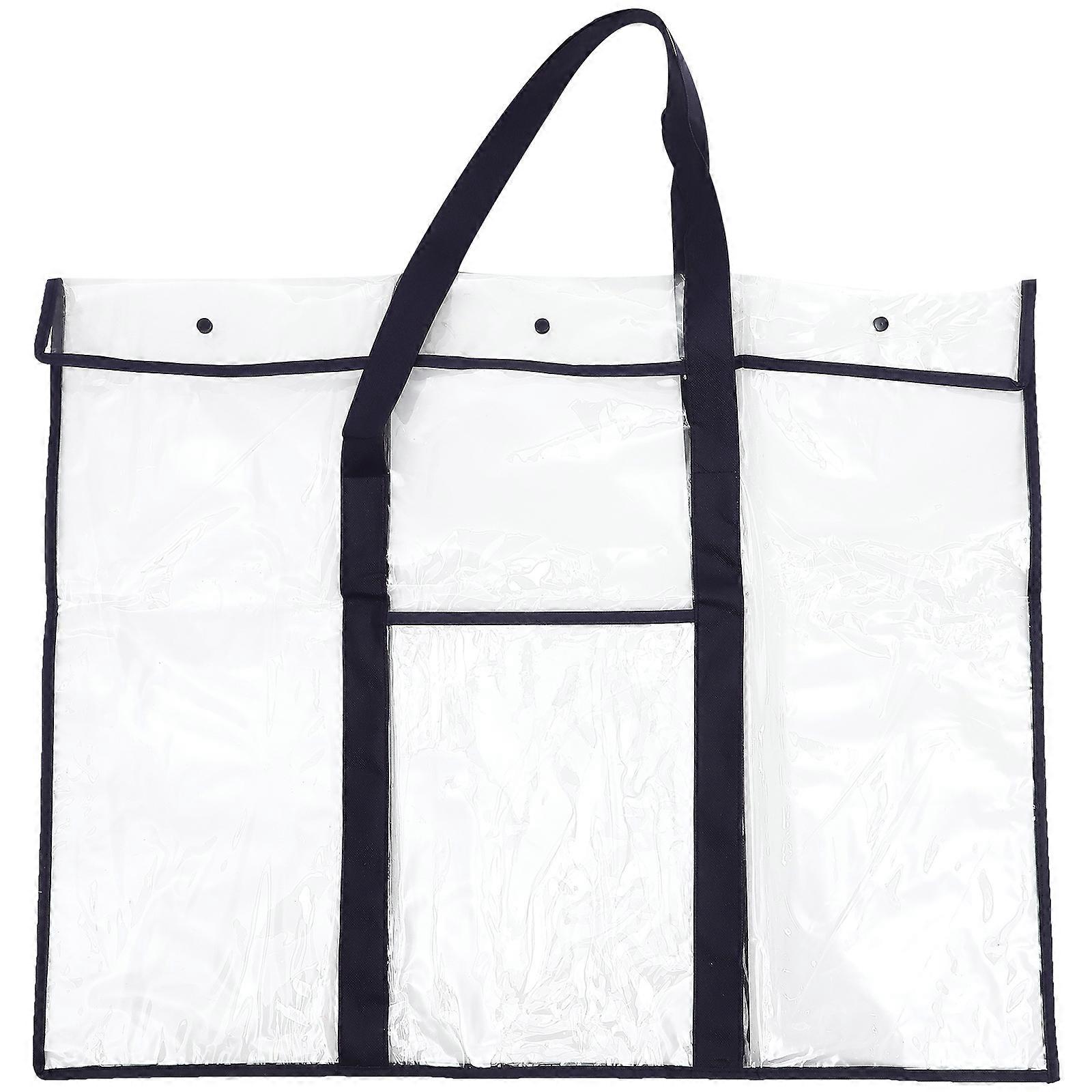 Clear Large Poster Storage Bag Poster Storage Container Convenient Drawing Board Carrier