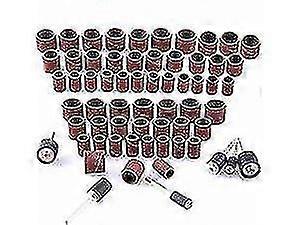 384 Pcs Drum Sanding Kit For Nail Drill Bits Dremel Accessories Rotary Tool Set