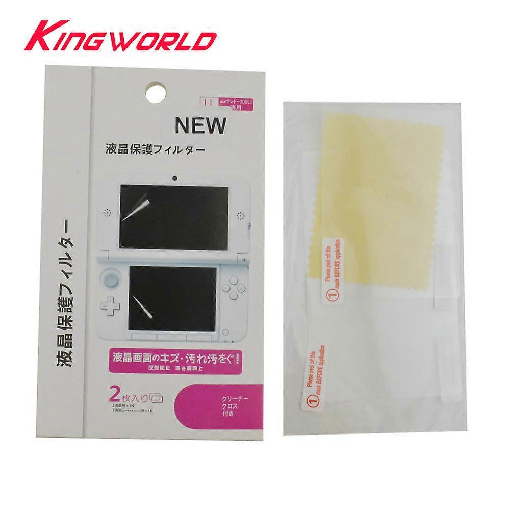 液晶スクリーンプロテクター、クリアトップ&ボトムフィルタースキンフィルム(3dsxl/ll 用)