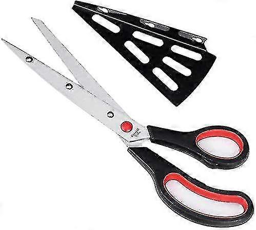 Pizza Scissors, Stainless Steel Kitchen Shears With Detachable Pizza Shovel Kitchen Gadgetred