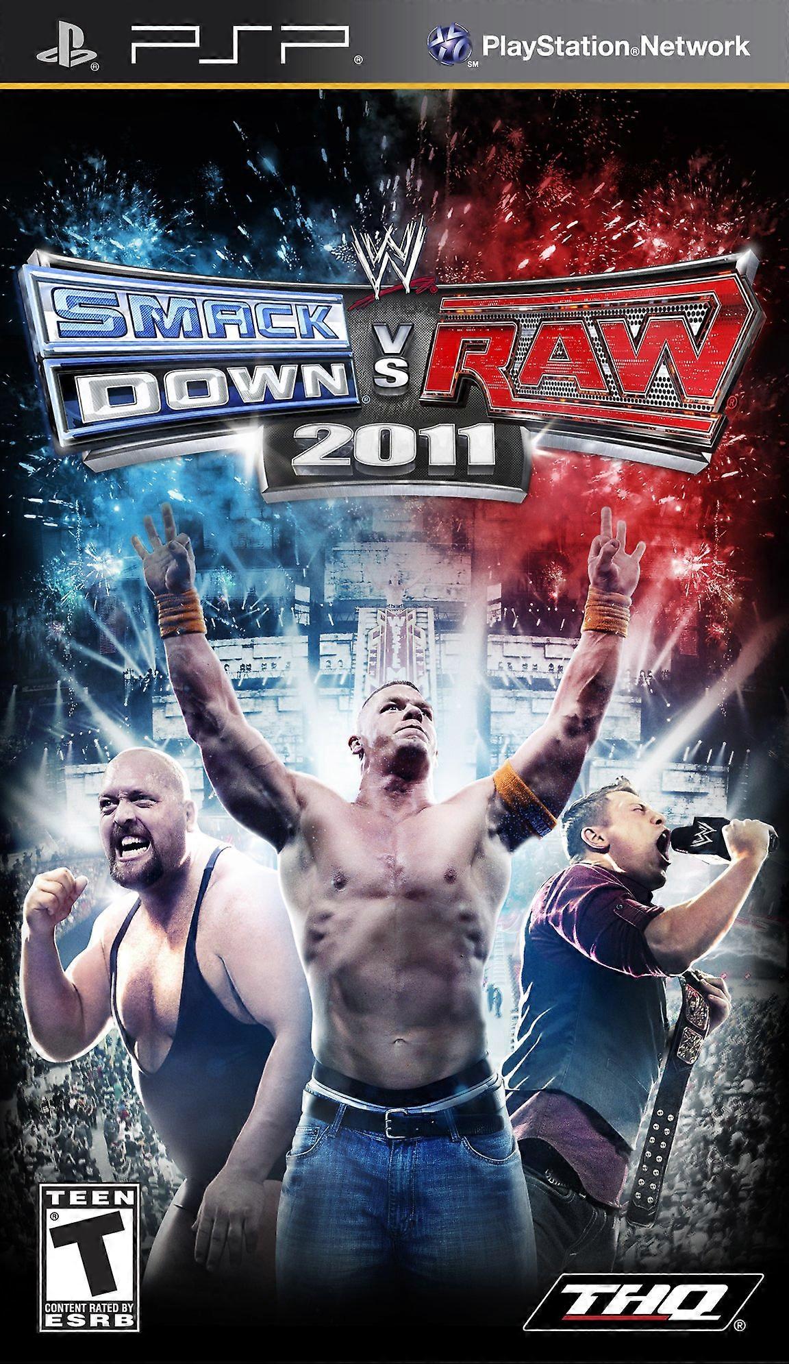 WWE Smackdown Vs Raw 2011 (PSP) - PAL - جديد ومختوم