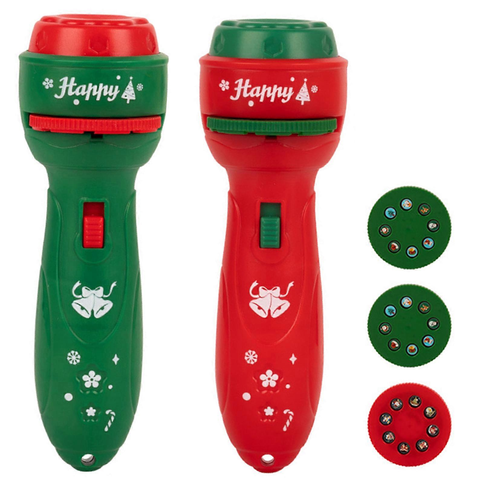 Portable Projection Flashlight for Holiday Puzzle Parent-Child Interactive Toys Birthday Present