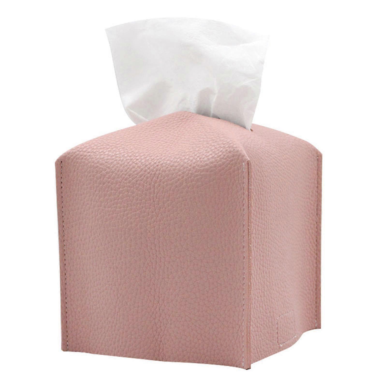 Square Foldable Functional Tissue Box Burr-free Comfortable Touch Tissue Holder For Restaurant Hotel And Home Use