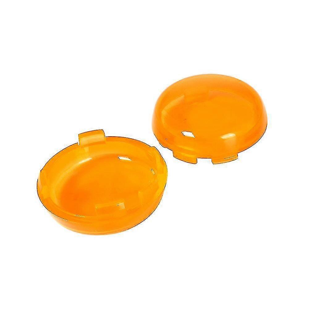 2 قطع بدوره إشارة مؤشر ضوء عدسة غطاء لهارلي بجولة الطريق الملك سبورتستر Xl 883 1200 الحديد 883 Softail التراث دينا