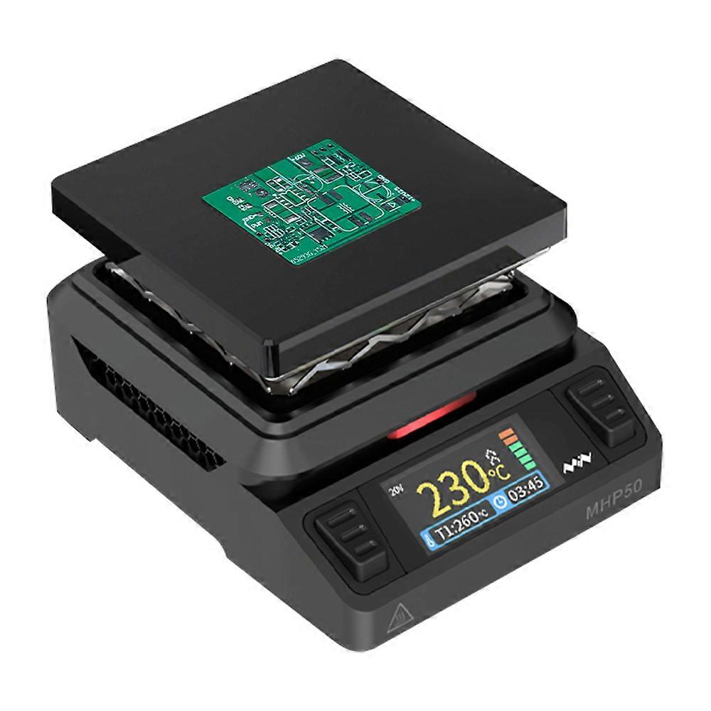 Constant Temperature Heating Platform 50*50mm Enlarged Heating Area Built-in Cooling Fan 160*80 Segmented Heating