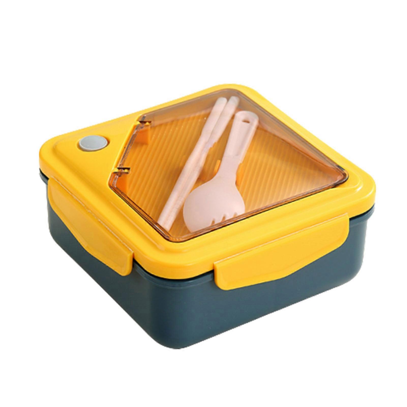 Stackable Food Storage Container Leak Proof Food Storage Container for Office School Daily Use